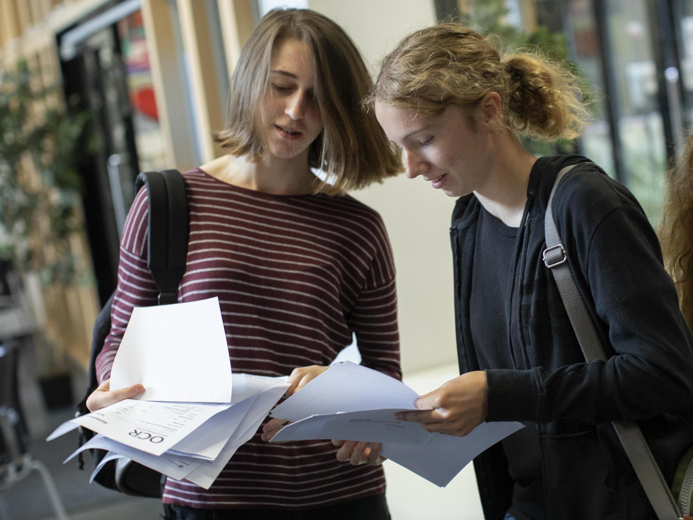 GCSE and A-Level results expected to be higher this summer after exams cancelled