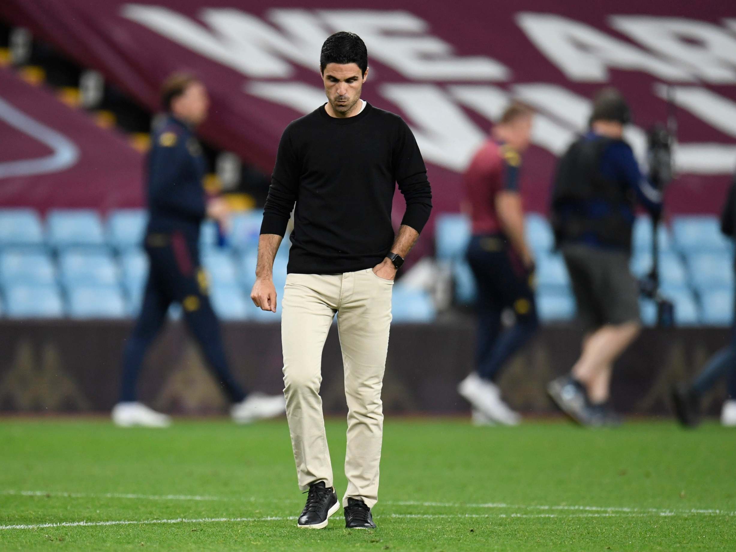 Mikel Arteta is disappointed with Arsenal's entire season