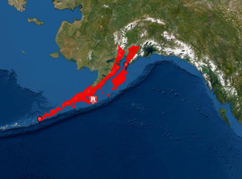 Alaska earthquake Tsunami warning issued after 7.8
