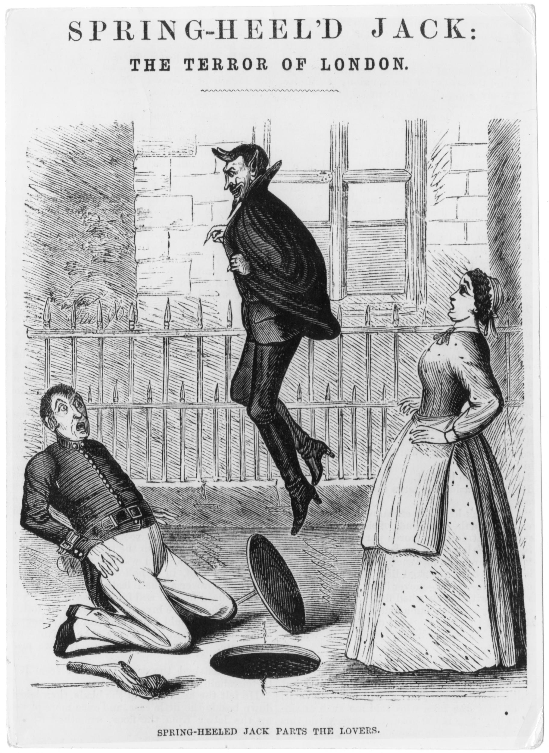 An engraving from a ‘Penny Dreadful’, circa 1850