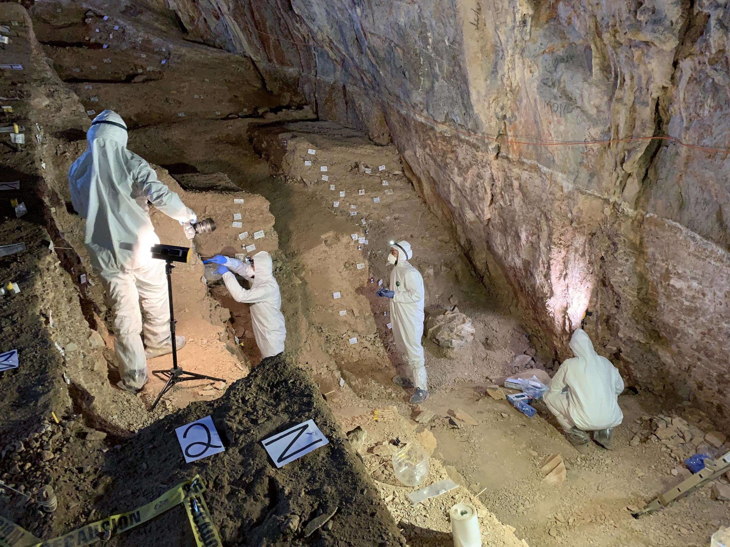 Scientists and archaeologists made the discovery in a remote cave in the state of the Zacatecas, central Mexico