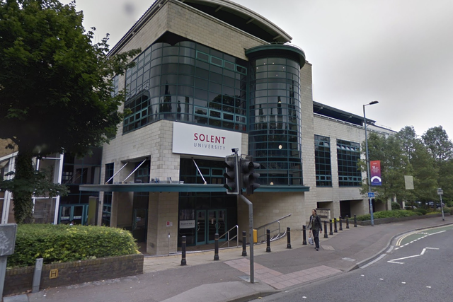 Solent University in Southampton, where lecturer Stephen Lamonby was sacked for gross misconduct