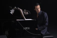 Nick Cave Alone at Alexandra Palace – review: ‘Idiot Prayer’ performance is stately and beautiful