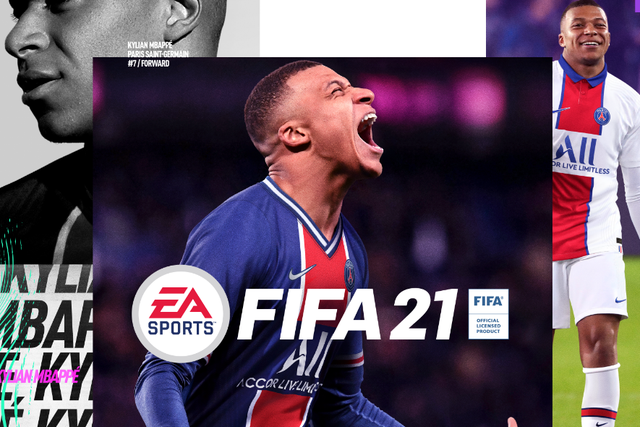 Mbappe has been revealed as the Fifa 21 cover star