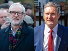 Corbyn faces legal action as Starmer says party ‘under new management’