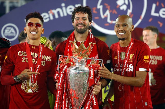 Liverpool Trophy Presentation 50 Best Pictures From Premier League Title Celebrations At Anfield The Independent The Independent