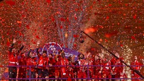 Liverpool Trophy Presentation 50 Best Pictures From Premier League Title Celebrations At Anfield The Independent The Independent