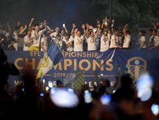 Leeds defend decision to lift trophy on open-top bus for fans
