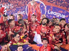 Rapture and relief as Liverpool finally lift the Premier League trophy