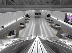 Elon Musk reveals Boring tunnels as he aims to eliminate city traffic