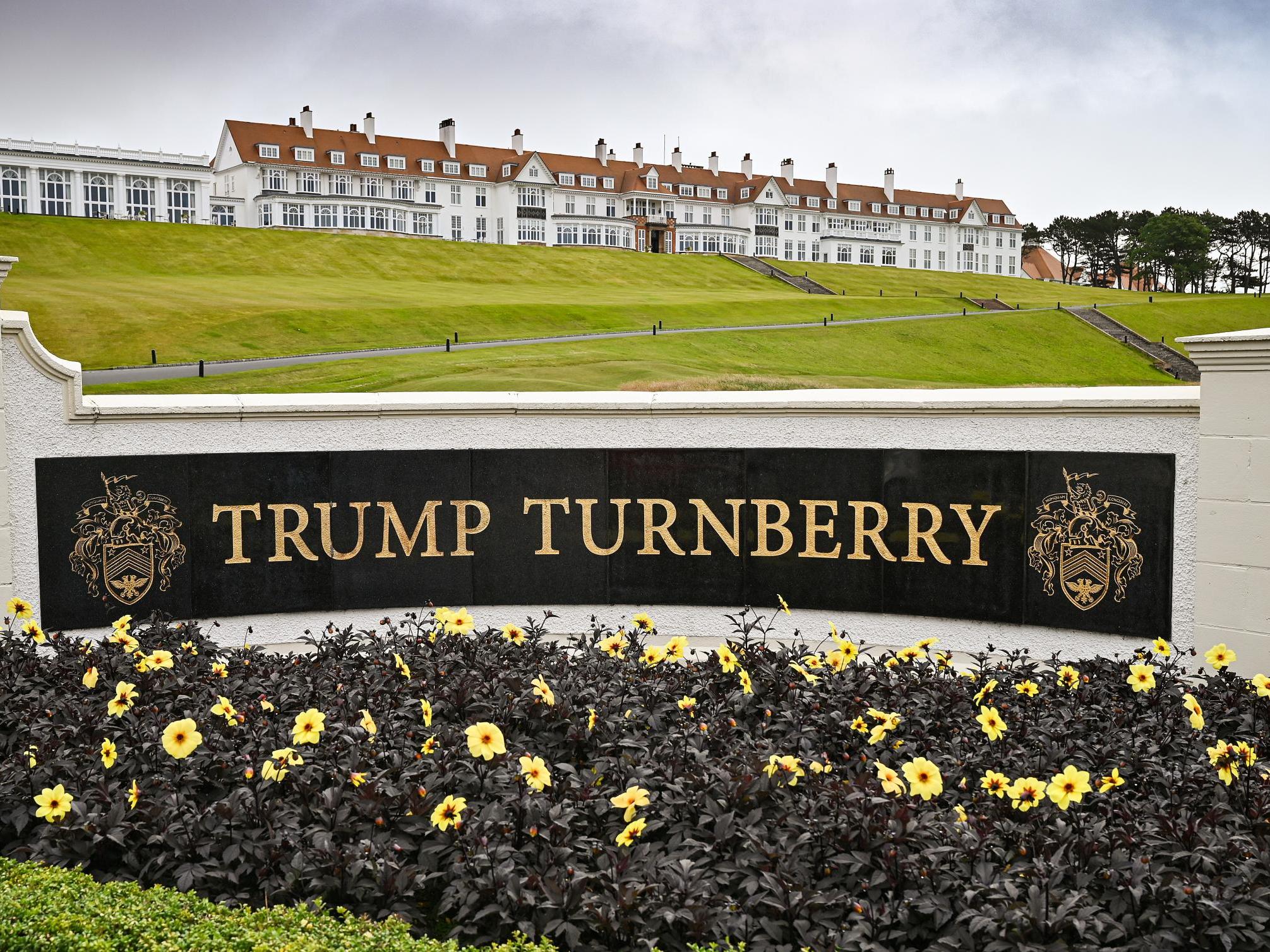 Trump owns the Ayrshire golf resort