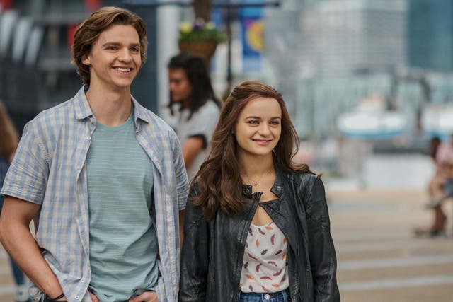 Joel Courtney and Joey King in ‘The Kissing Booth 2’