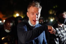 Portland mayor tear-gassed by federal agents as protests rage on