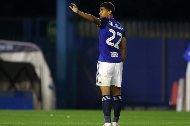 Jude Bellingham's No 22 shirt number has been retired by Birmingham City