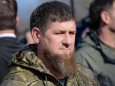 Putin awards military honour to Chechen autocrat days after US imposes sanctions 