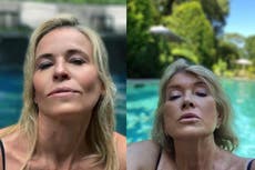 Martha Stewart responds after Chelsea Handler recreates pool selfie