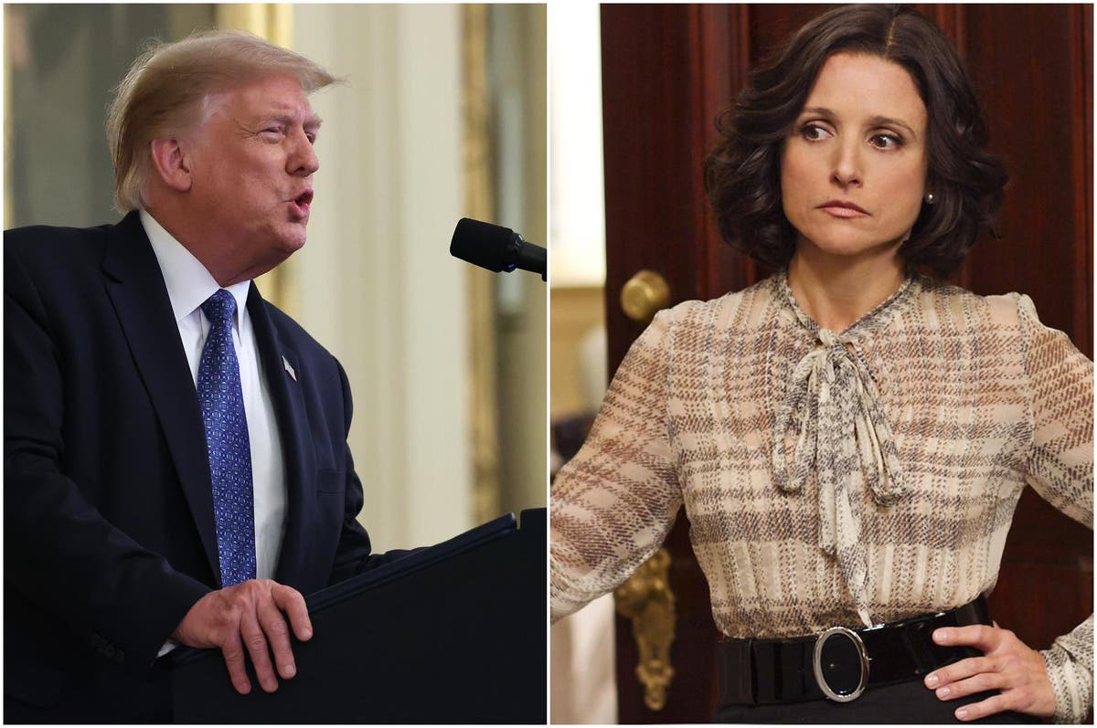 julia louis dreyfus says pathetic trump is worse president than veep s selina meyer the independent the independent