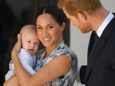 Harry and Meghan sue over 'drone photos' taken of son Archie at home