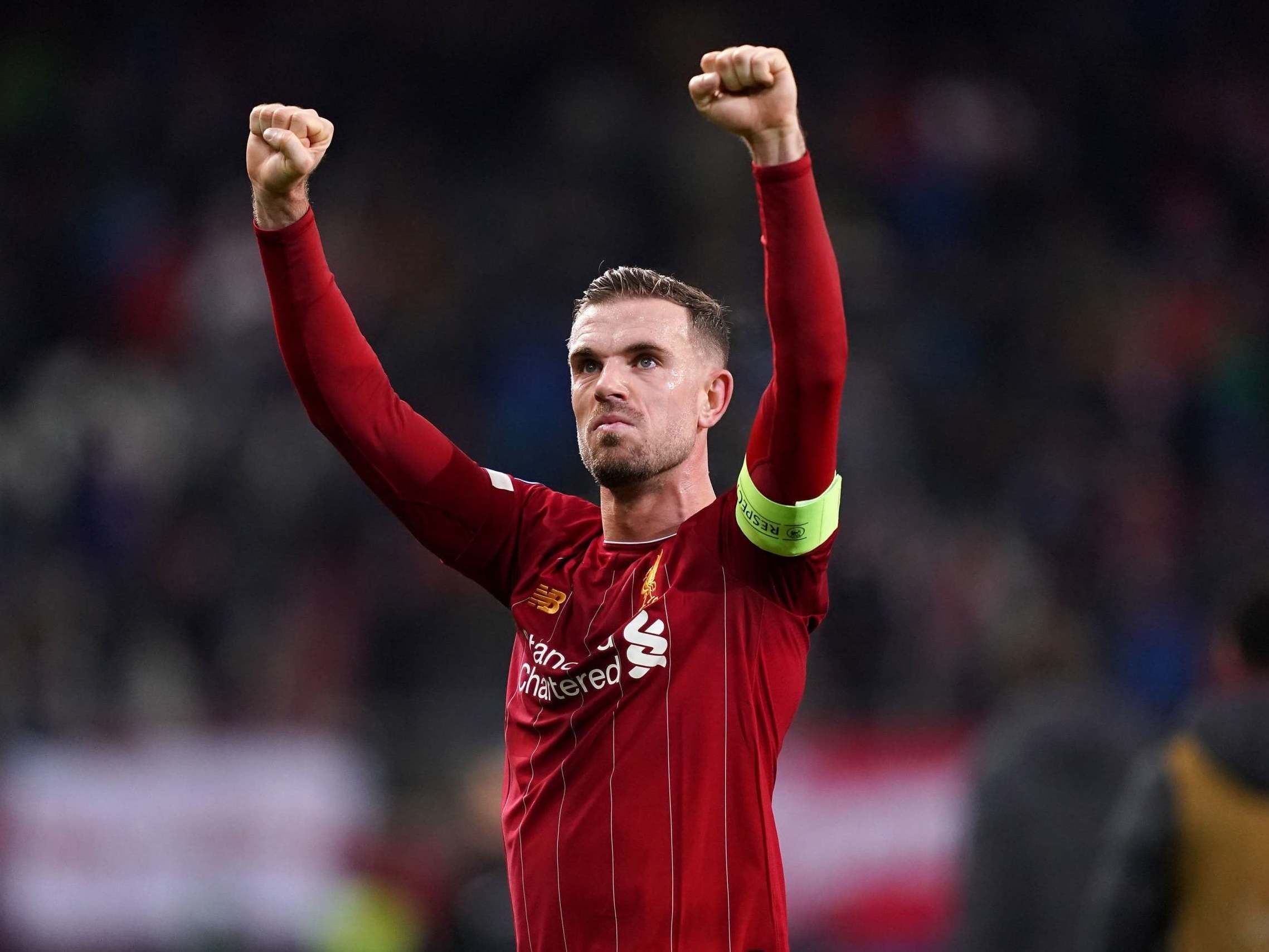 Liverpool captain Jordan Henderson