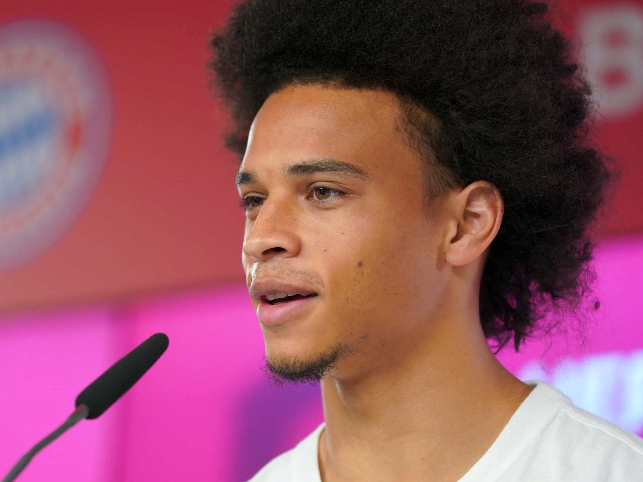 Bayern Munich unveil Leroy Sane after his transfer from Manchester City