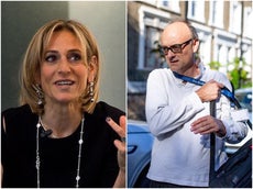 Emily Maitlis received 'surreal' message of support from Dominic Cummings after Newsnight monologue