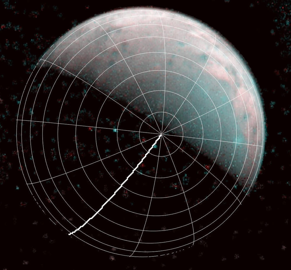 A sonda Juno da NASA tira a primeira foto da maior lua de Júpiter, Ganimedes