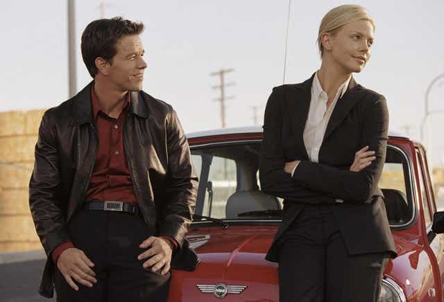 Mark Wahlberg and Charlize Theron in the 2003 remake of The Italian Job