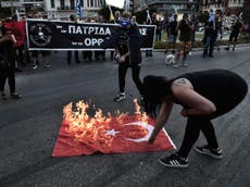 Turkey criticises Greek hostility to Islamic prayers in Hagia Sophia