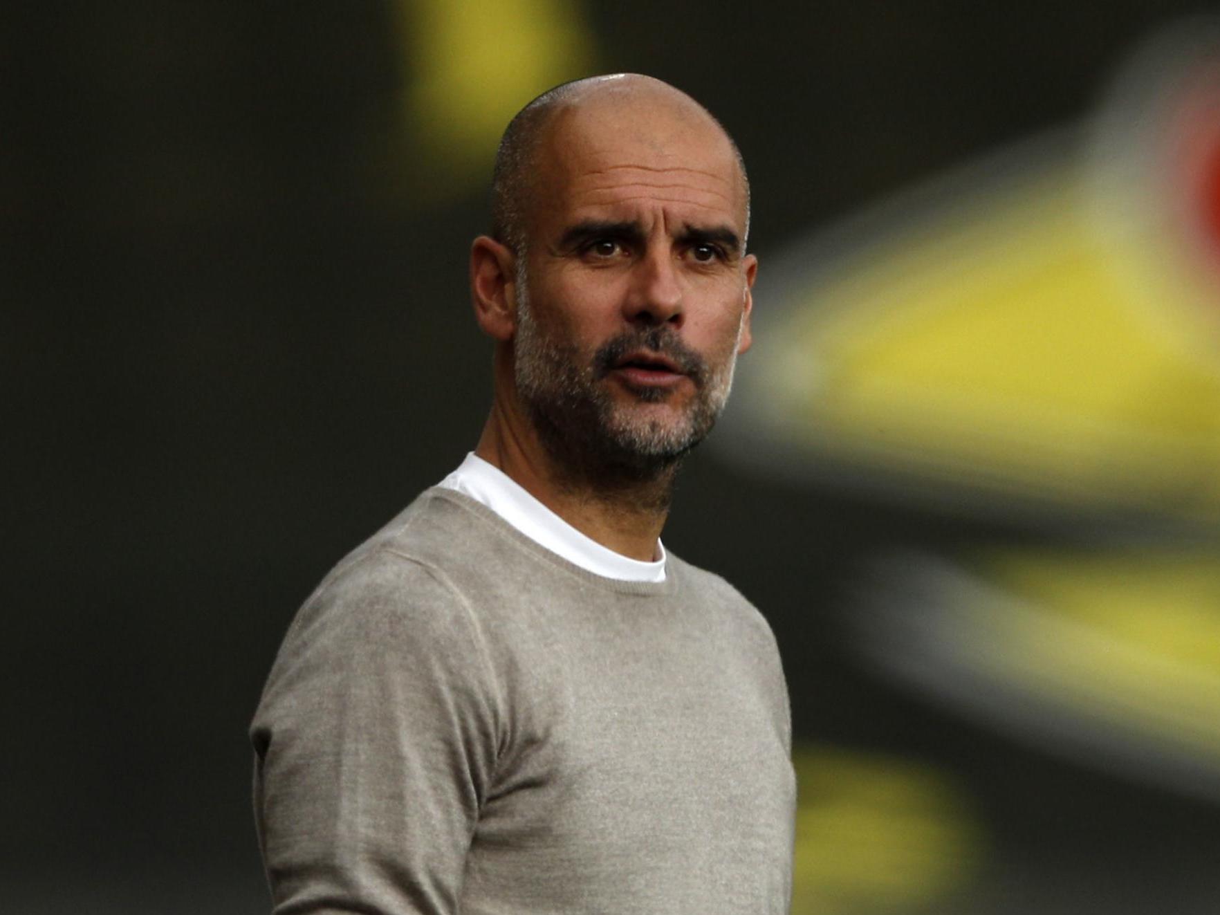 Pep Guardiola is bullish about Man City’s chances