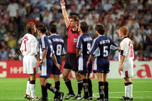 David Beckham believes social media would have made his 1998 World Cup red card even worse