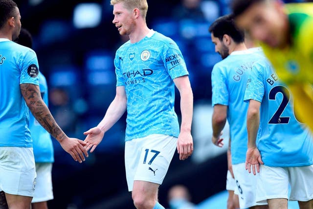 Kevin De Bruyne delivered a sublime performance on the season's final day