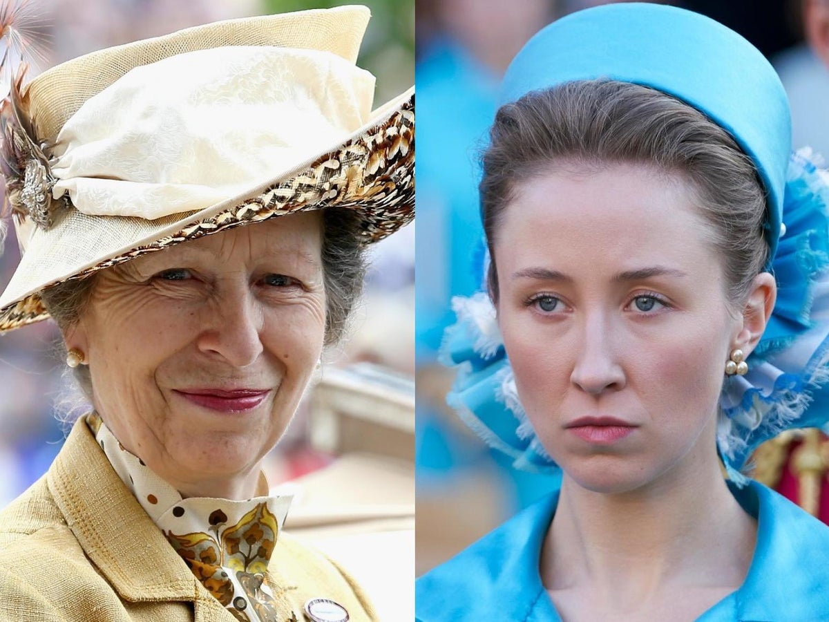 Princess Anne has watched The Crown but mocks actress playing her for  taking two hours to perfect hairstyle | The Independent | The Independent