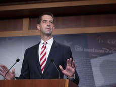 Tom Cotton: US republican calls slavery ‘necessary evil upon which this union was built’