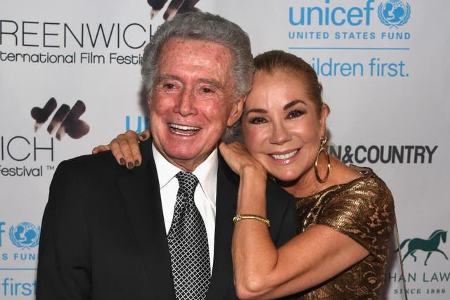 Regis Philbin and Kathie Lee Gifford attend a film festival on 6 June 2015 in Greenwich, Connecticut.