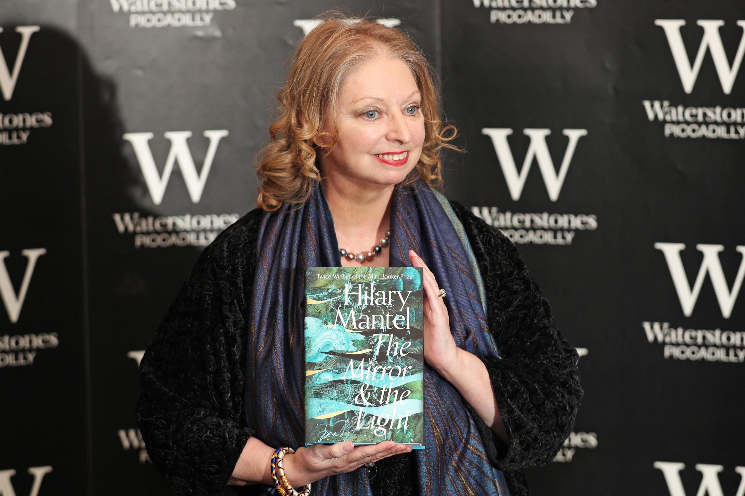 Hilary Mantel has earned a spot on the list with her book ‘The Mirror & The Light’