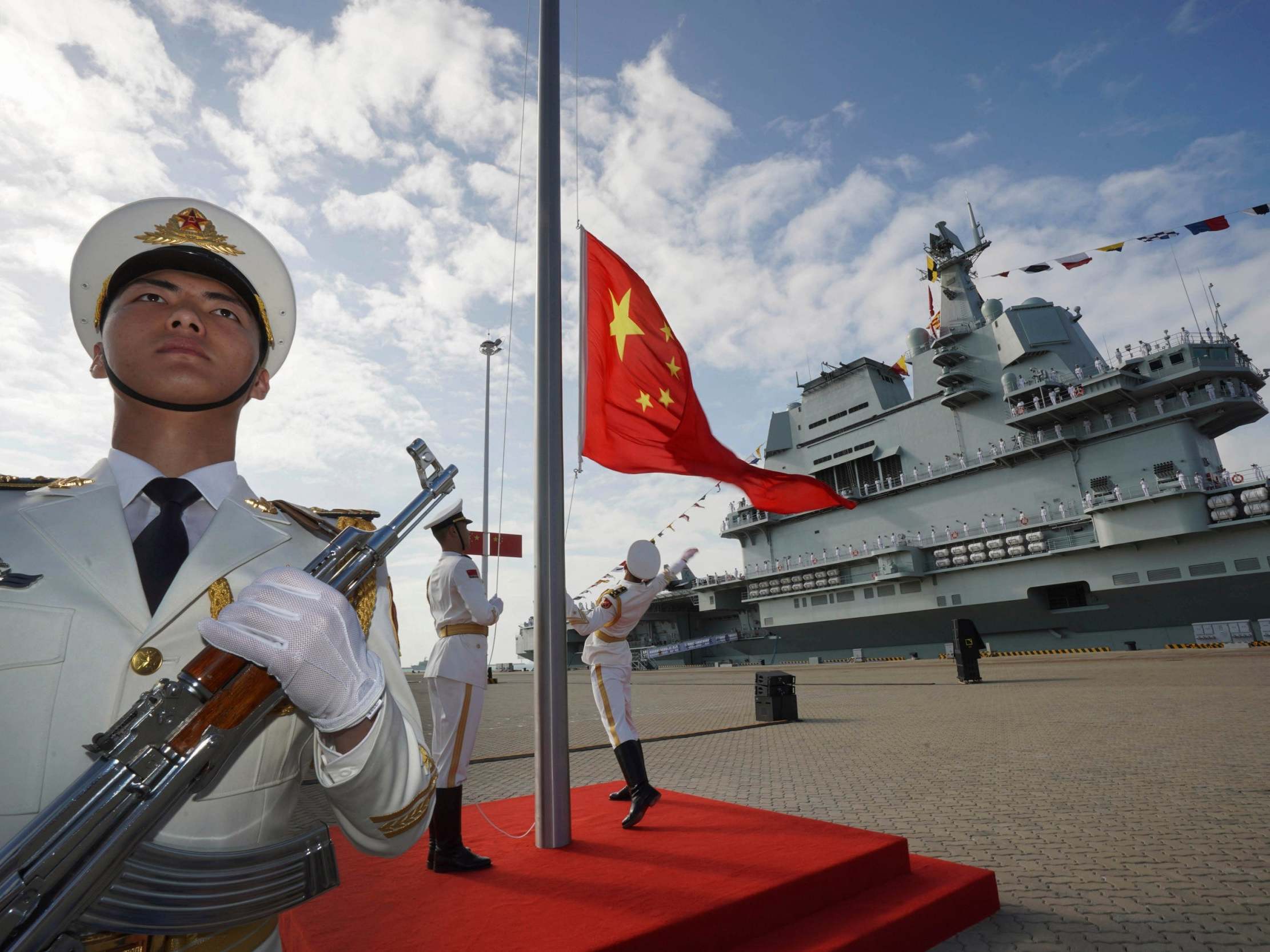 China plans to build 'advanced amphibious assault ship' amid tensions, claims report