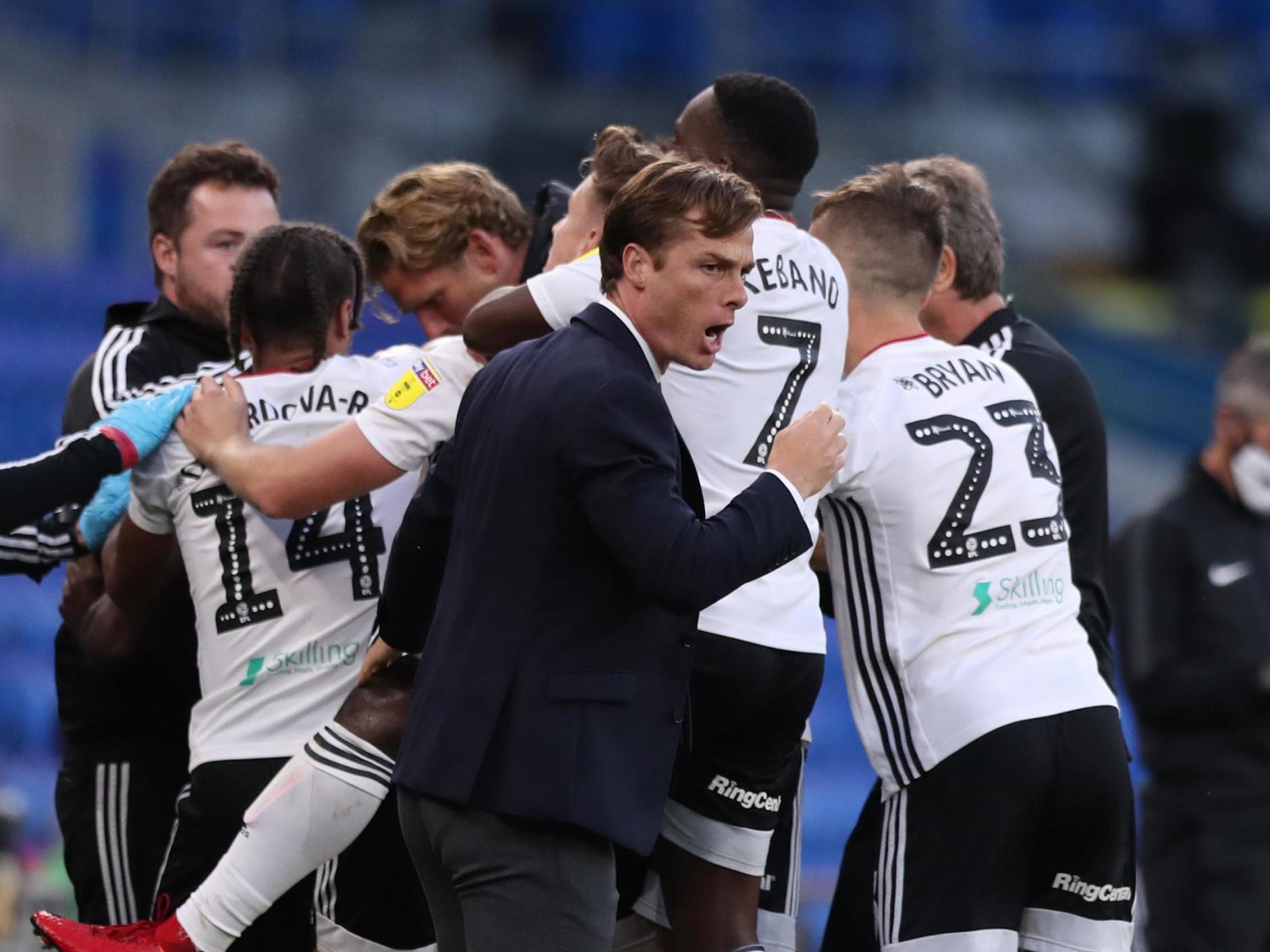 Fulham were victors in the first-leg
