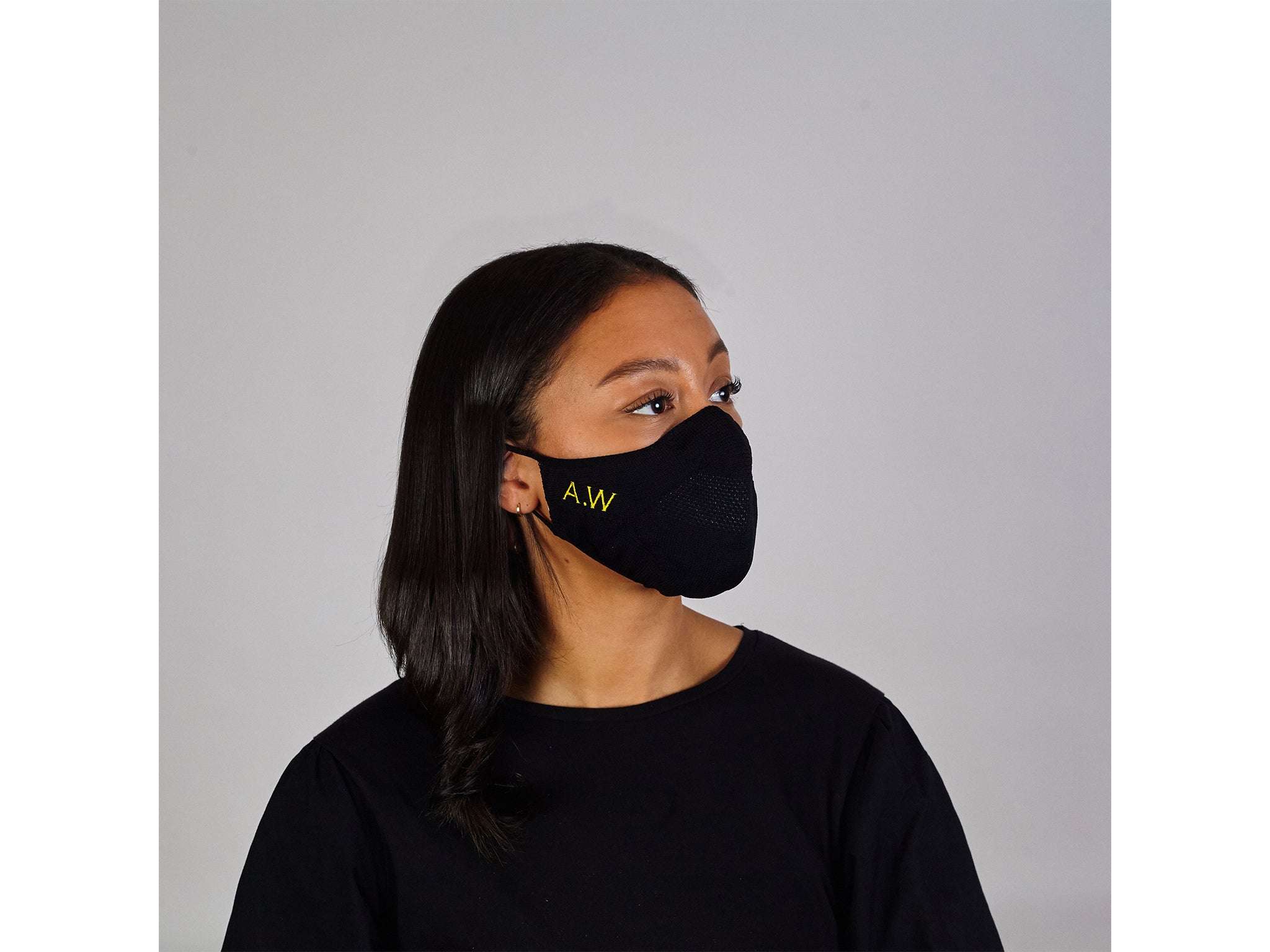 For a personal touch, have your initials or star signs embroidered onto one of these masks