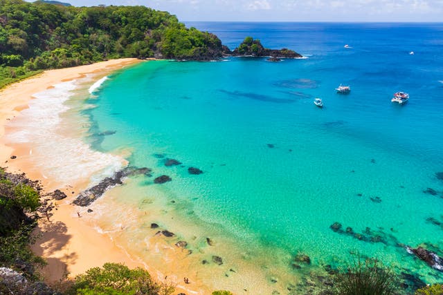 Baia do Sancho, crowned the world's best beach