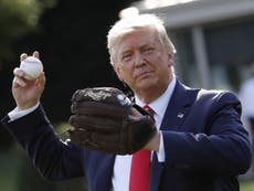Trump wasn't actually invited to throw Yankees pitch, report says
