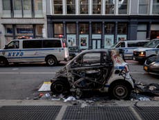 NYPD says 303 police vehicles damaged since George Floyd’s death