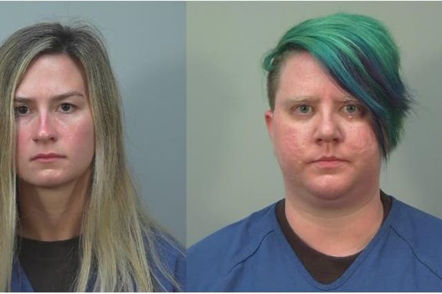 Samantha Hamer, 26, and Kerida O'Reilly, 33, were arrested Monday in Madison after turning themselves in to authorities.