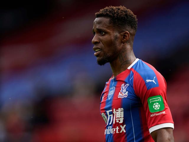 Wilfried Zaha has revealed he reported 50 social media accounts after being racially abused