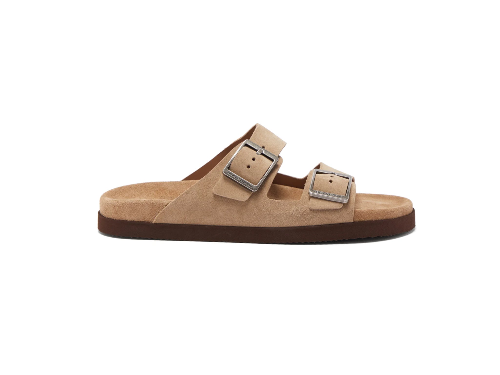 Treat yourself to these suede sandals for summer