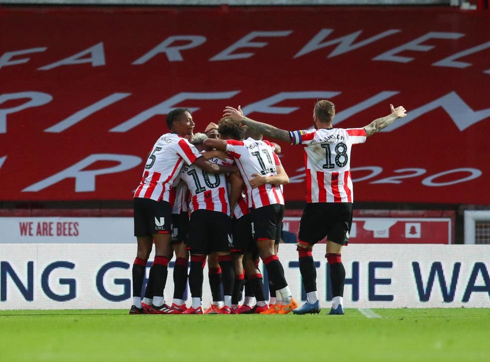 Brentford are one match away from the Premier League