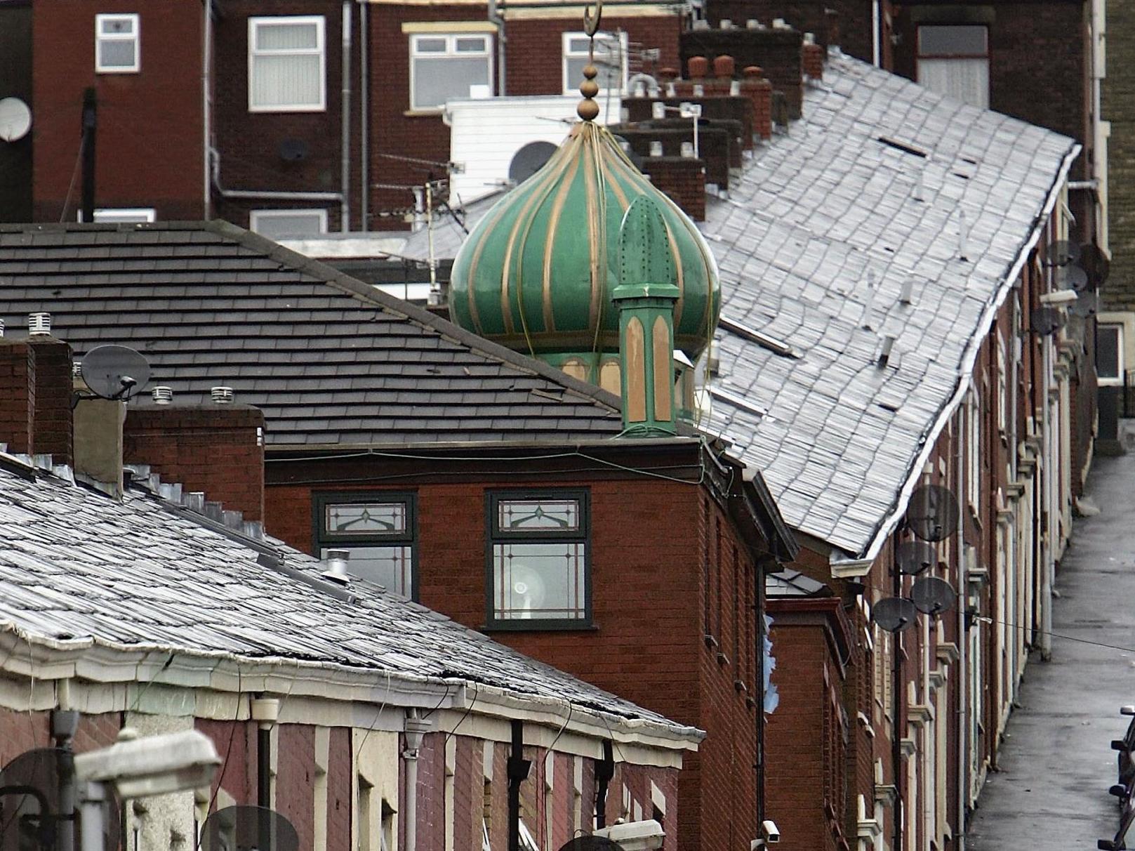 A mosque in Blackburn, one of the areas affected by the rules