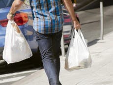Plastic carrier bag charge to double from 5p to 10p