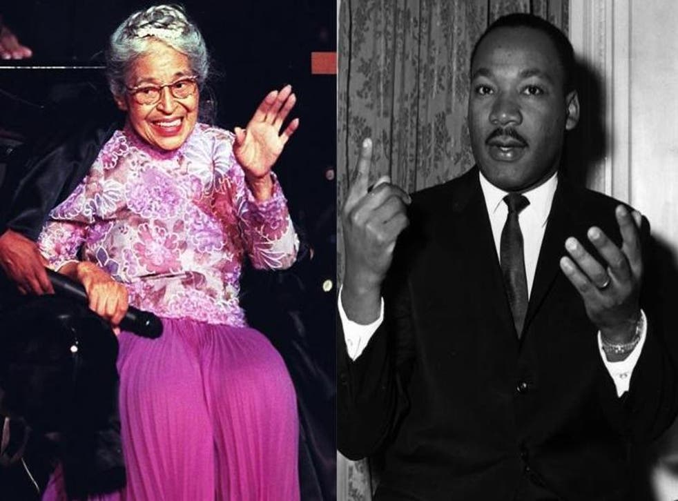 Letter written by Rosa Parks about Martin Luther King Jr goes on sale (Getty)