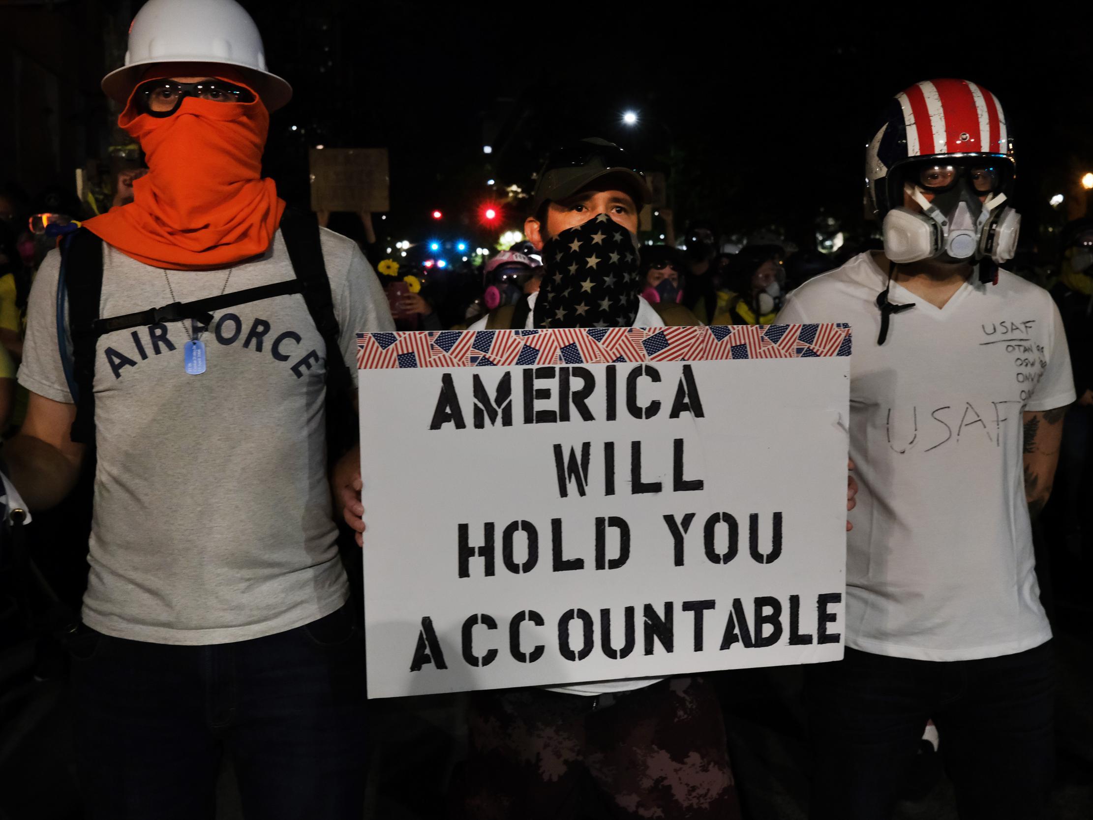 For over 57 straight nights, protesters in downtown Portland have faced off in often violent clashes with the Portland Police Bureau and, more recently, federal officers