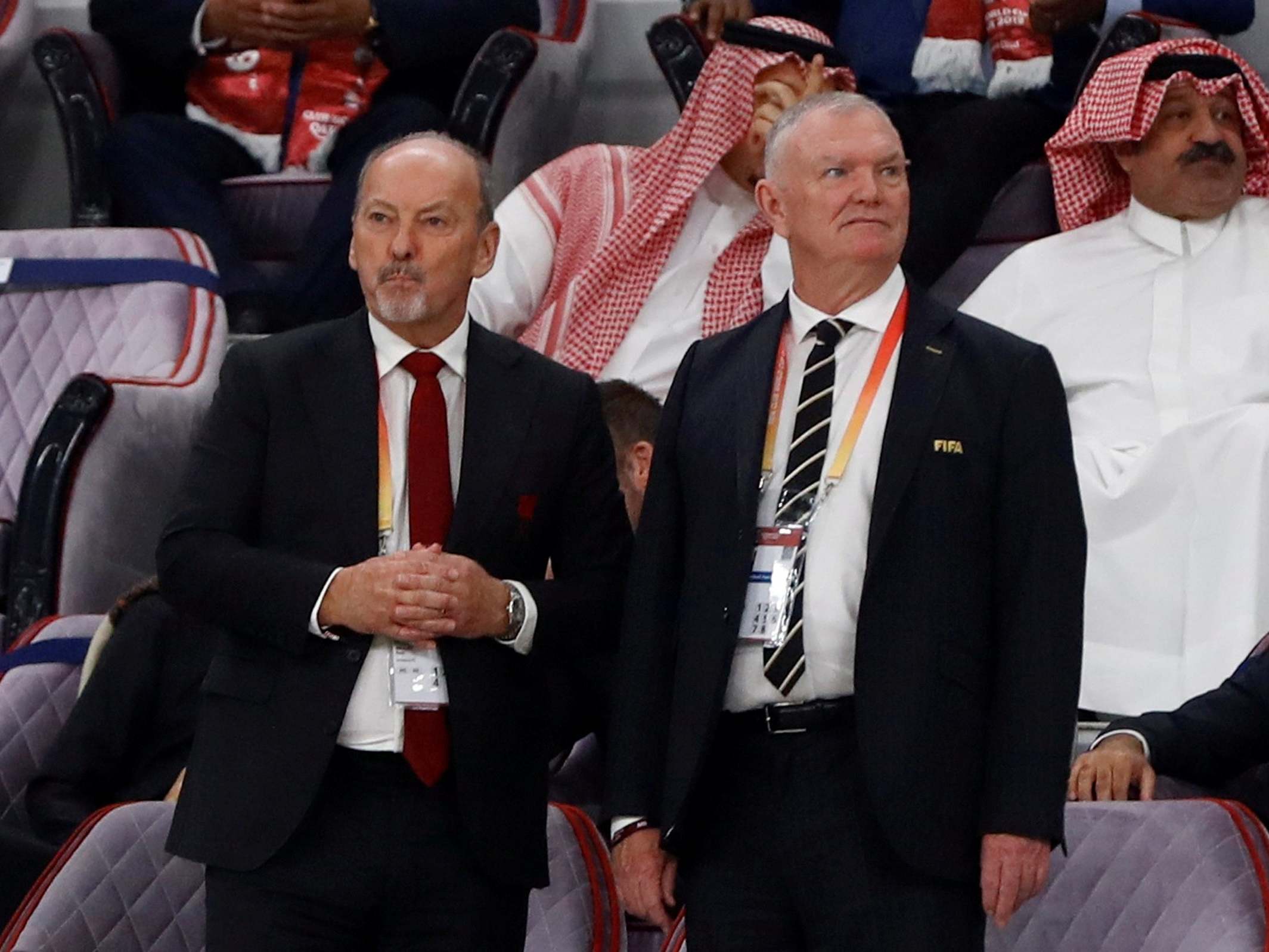 Peter Moore (left) will leave Liverpool after three years as chief executive